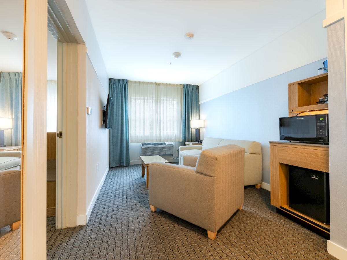 Perfect for longer stays or extra room to relax, our suites offer a private living area to make you feel right at home.